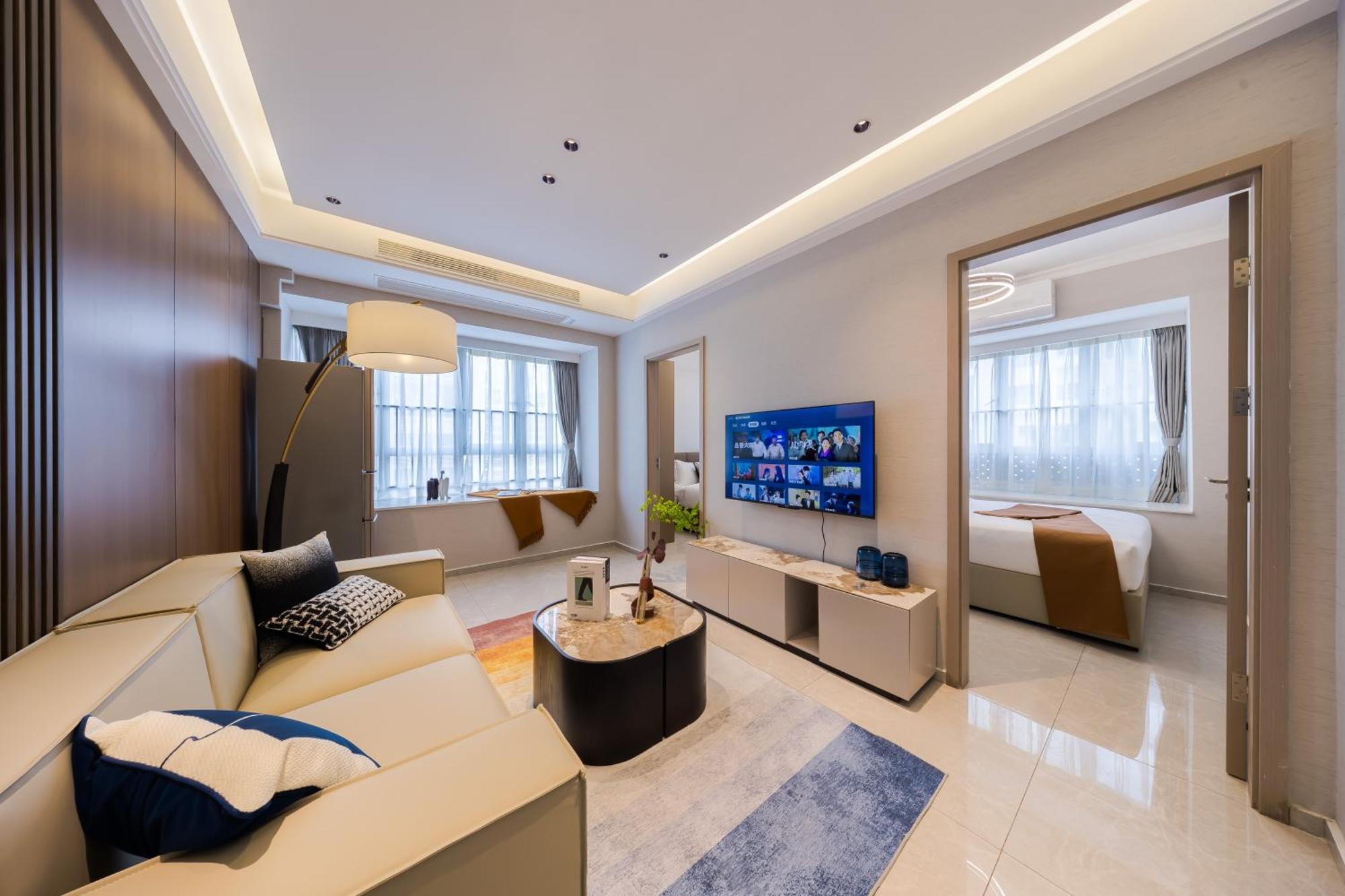 XI Ke Executive Apartment - Shenzhen Futian Exhibition Center Ngoại thất bức ảnh
