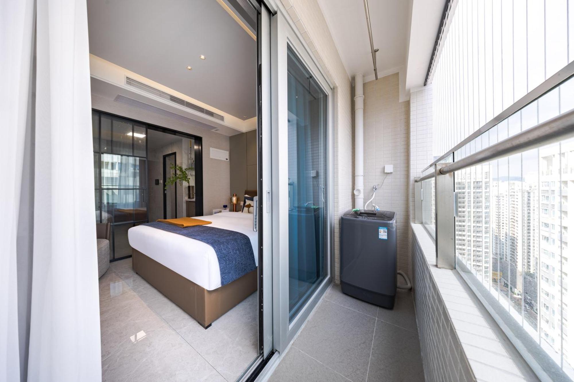 XI Ke Executive Apartment - Shenzhen Futian Exhibition Center Ngoại thất bức ảnh