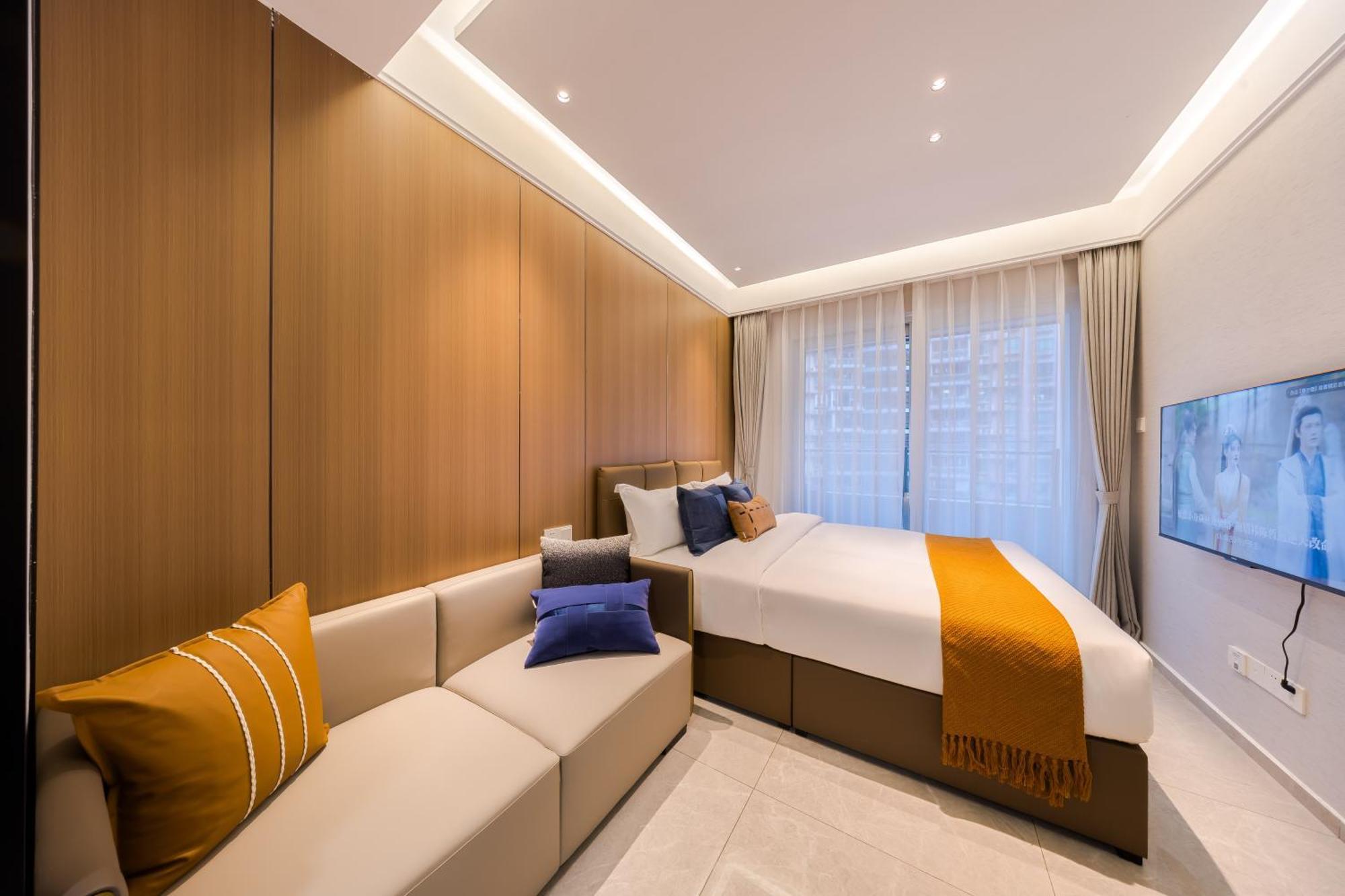 XI Ke Executive Apartment - Shenzhen Futian Exhibition Center Ngoại thất bức ảnh